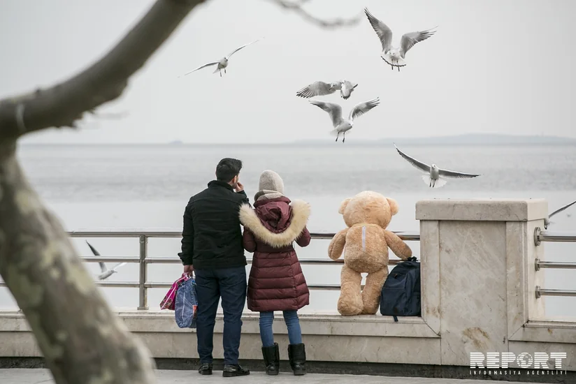 День влюбленных в Баку - ФОТОРЕПОРТАЖ