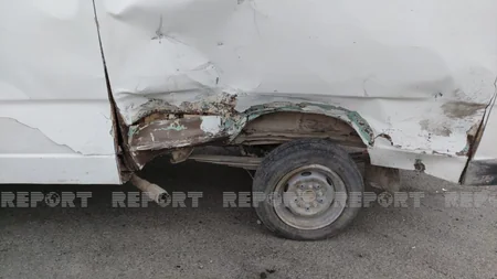 ДТП в Шеки, есть пострадавшие