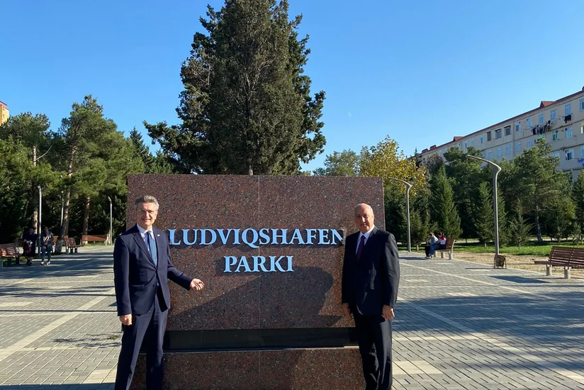 Посол Германии встретился с главой ИВ Сумгайыта