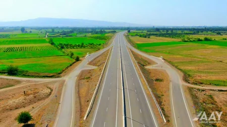 Bakı-Qazax yolunun 130 km-lik hissəsinin genişləndirilməsi yekunlaşmaqdadır
