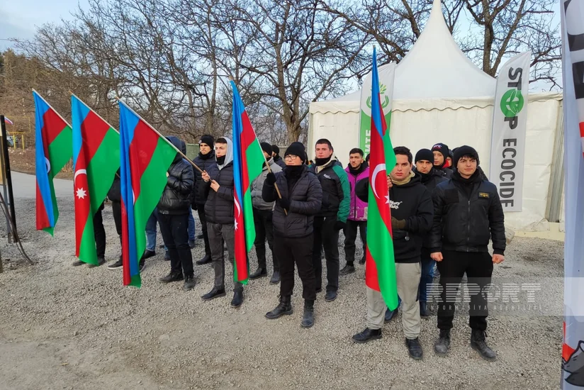 Акция на дороге Ханкенди-Лачын продолжается 81 день: требования остаются неизменными