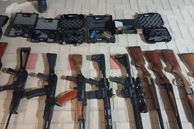 В Кыргызстане у планирующей захват власти группы изъяли 50 единиц оружия