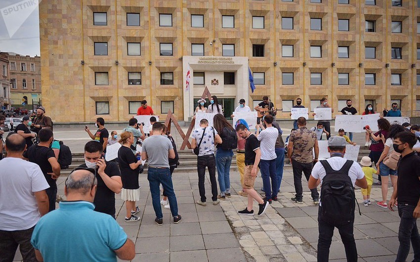 Tbilisidə kütləvi aksiya keçirilir
