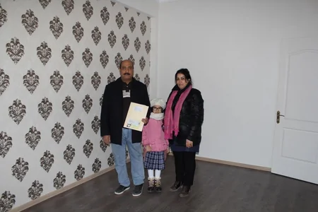 Bir qrup şəhid ailəsi və Qarabağ müharibəsi əlili mənzillə təmin edilib