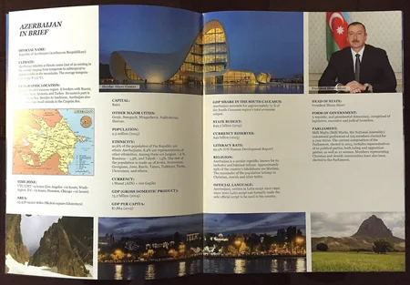 Booklet on Azerbaijan published in Los Angeles