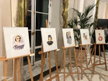 Parisdə Azərbaycan qadınlarına həsr edilmiş kitabın təqdimatı olub - FOTO