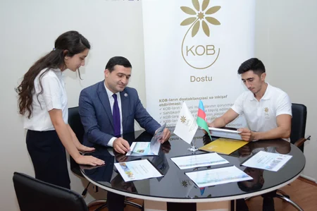 Daha 3 könüllü gənc KOBİA-da işlə təmin edildi