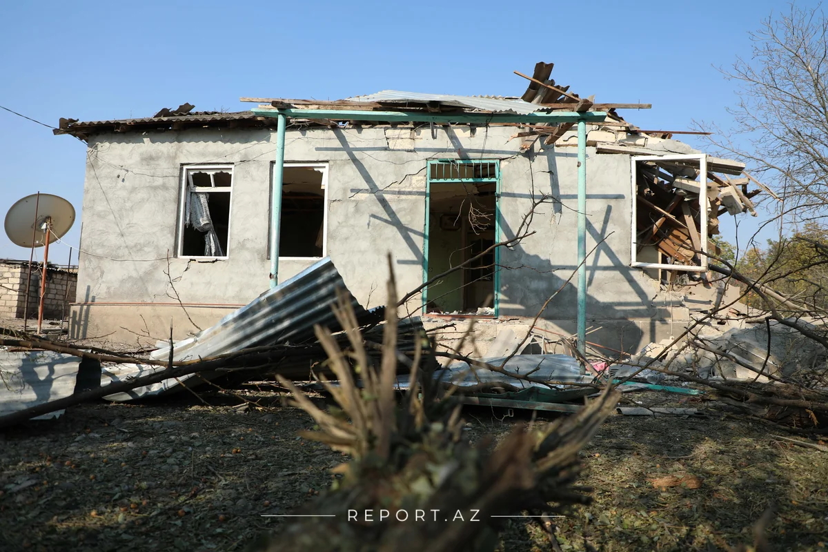 MN: Tərtər şəhəri və rayonun kəndləri atəşə tutulur