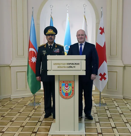 Azerbaijan and Georgia ink military cooperation Plan 2018