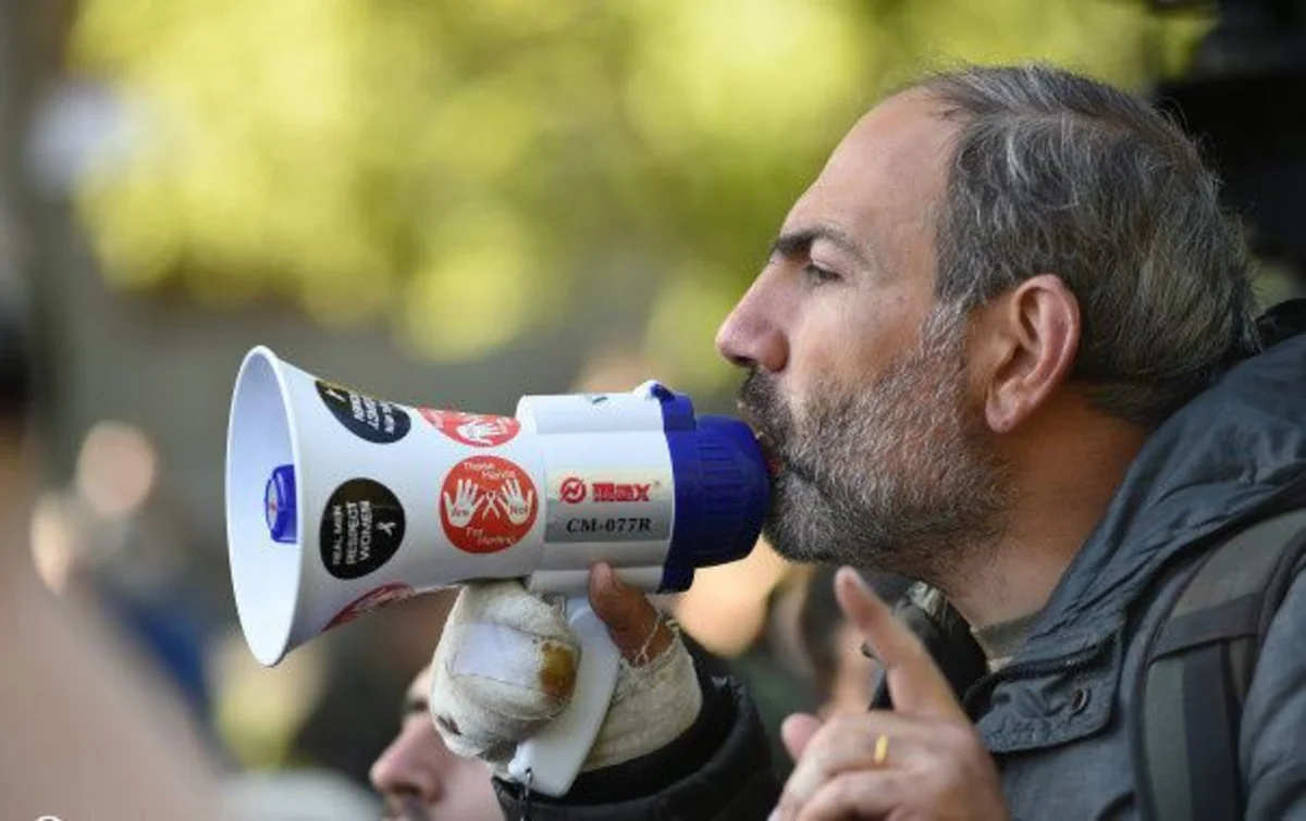 Лидер армянской оппозиции Никол Пашинян освобожден