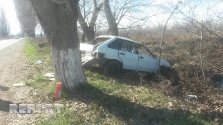 Quba-Xaçmaz yolunda avtomobil qəzası baş verib - FOTO