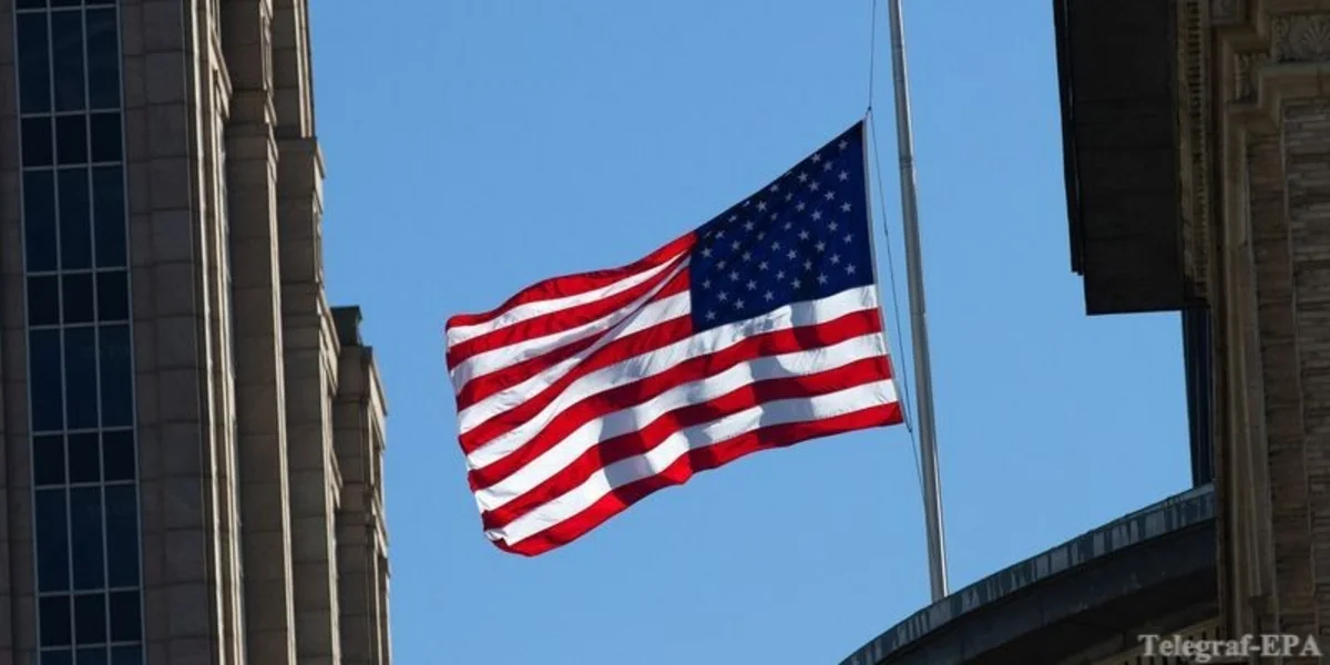 US Embassy lows flag to half-mast due to shooting in Texas