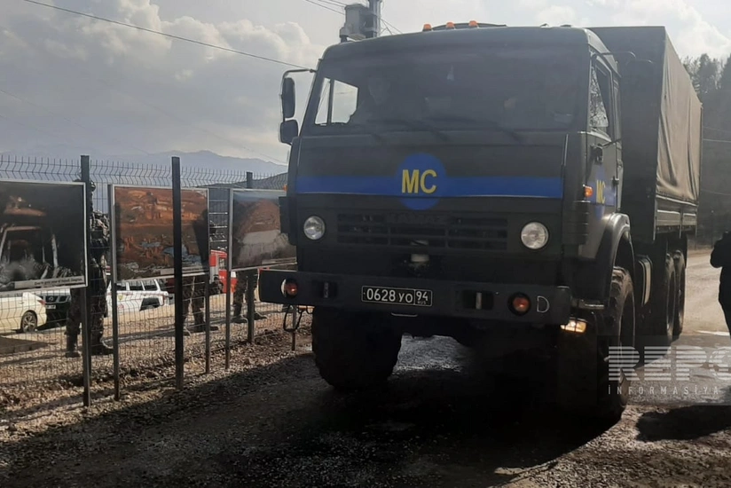 Xankəndi-Laçın yolunda sülhməramlıların avtomobilləri maneəsiz keçib - YENİLƏNİB-9 