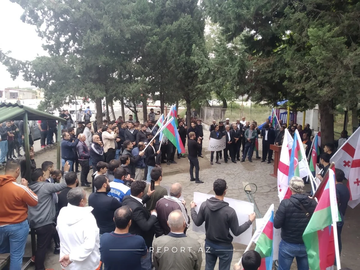 Gürcüstanda Azərbaycana növbəti dəstək aksiyası keçirilib