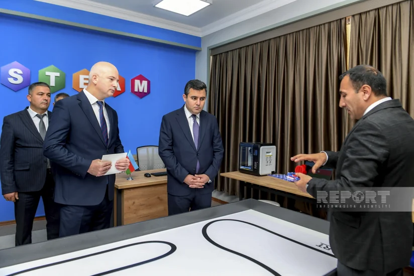 Naxçıvanda məktəbdənkənar təhsil müəssisələri üçün yeni binalar istifadəyə verilib