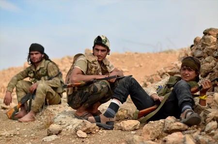 Mosulun terrorçulardan azad edilən ərazilərindən fotolar yayılıb