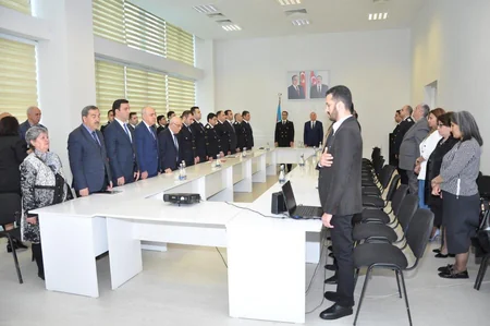 Mingəçevirdə Heydər Əliyevin 100 illiyinə həsr olunmuş konfrans keçirilib