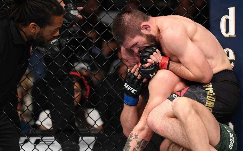 Nurməhəmmədov Makqreqora qalib gələrək UFC çempionu titulunu qoruyub - YENİLƏNİB