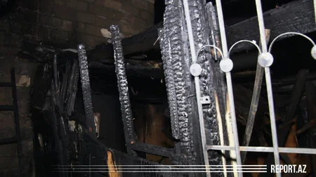 Bakıda yaşayış evində yanğın söndürüldü - VİDEO - YENİLƏNİB