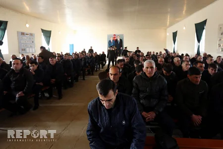 Исполнение распоряжения о помиловании подошло к концу  - ФОТОРЕПОРТАЖ