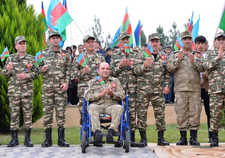 Tərtərdə “Bayraq yürüşü” keçirilib