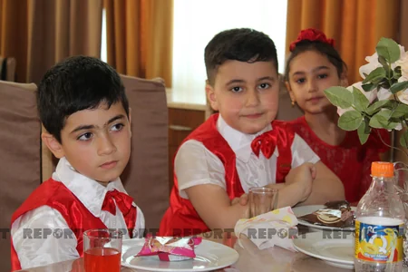 Gürcüstanda azərbaycanlı uşaqlar üçün bayram tədbiri təşkil edilib  