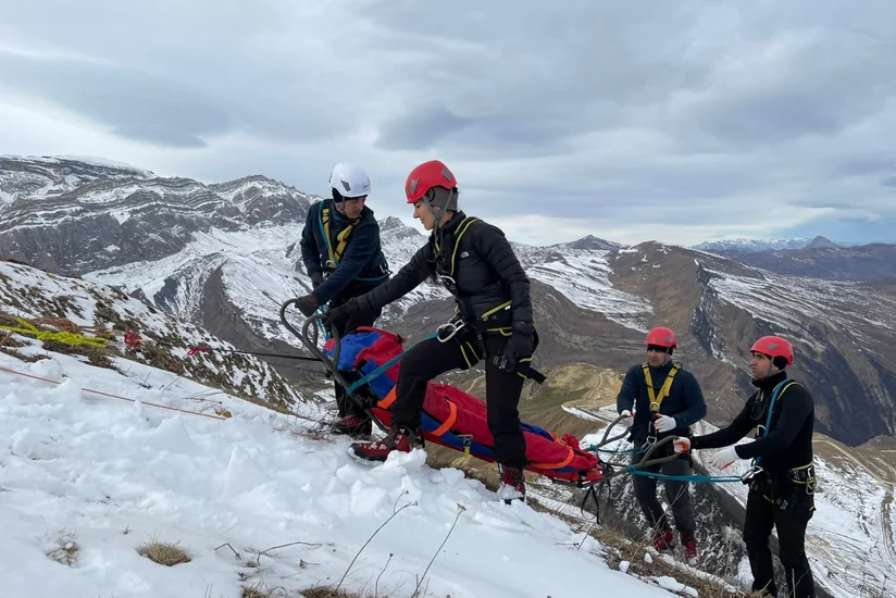 Для спасателей МЧС проводится специальные тренинги