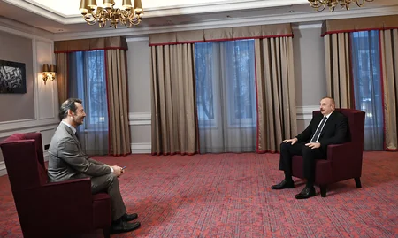 President Ilham Aliyev gives interview to Italy's Il Sole 24 Ore newspaper