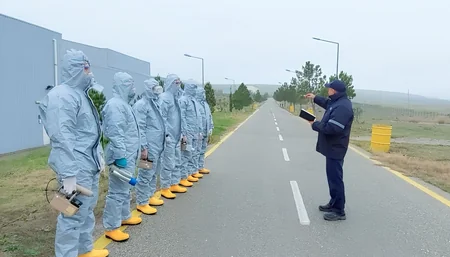 FHN-in “İzotop” xüsusi kombinatında təlim keçirilib