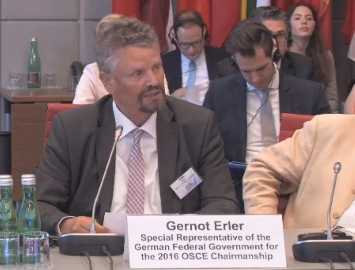 ​Gernot Erler: Germany supports intensification of talks on Nagorno-Karabakh conflict within the OSCE
