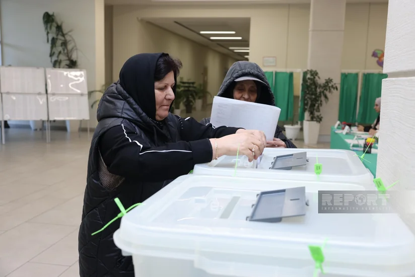 Səhər saatlarında ən çox seçici aktivliyi 3 saylı Babək-Şahbuz-Kəngərli dairəsində olub