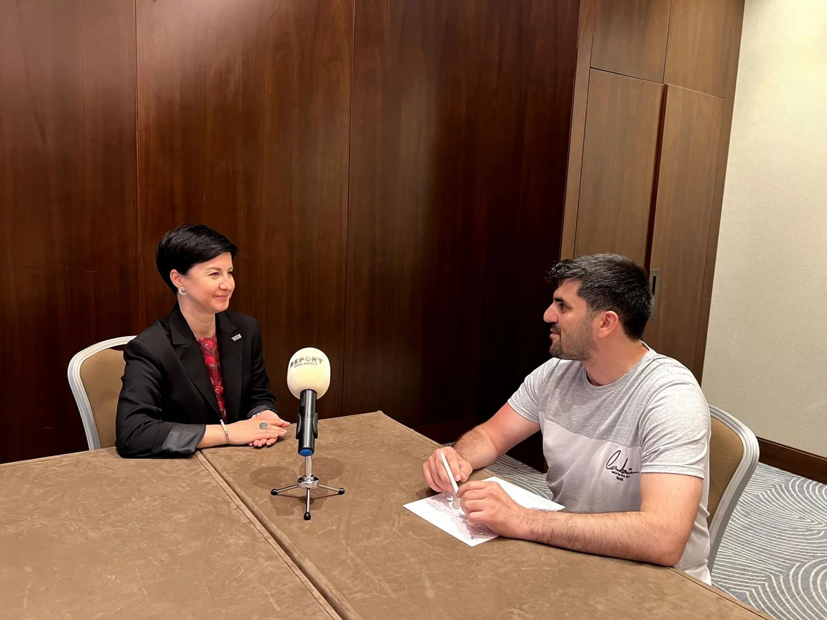 Kristina Doroş: AMB-nin nağdsız iqtisadiyyatın inkişafı ilə bağlı planları var
