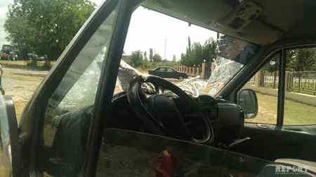 Şəkidə mikroavtobus aşıb, xəsarət alanlar var - FOTO - YENİLƏNİB