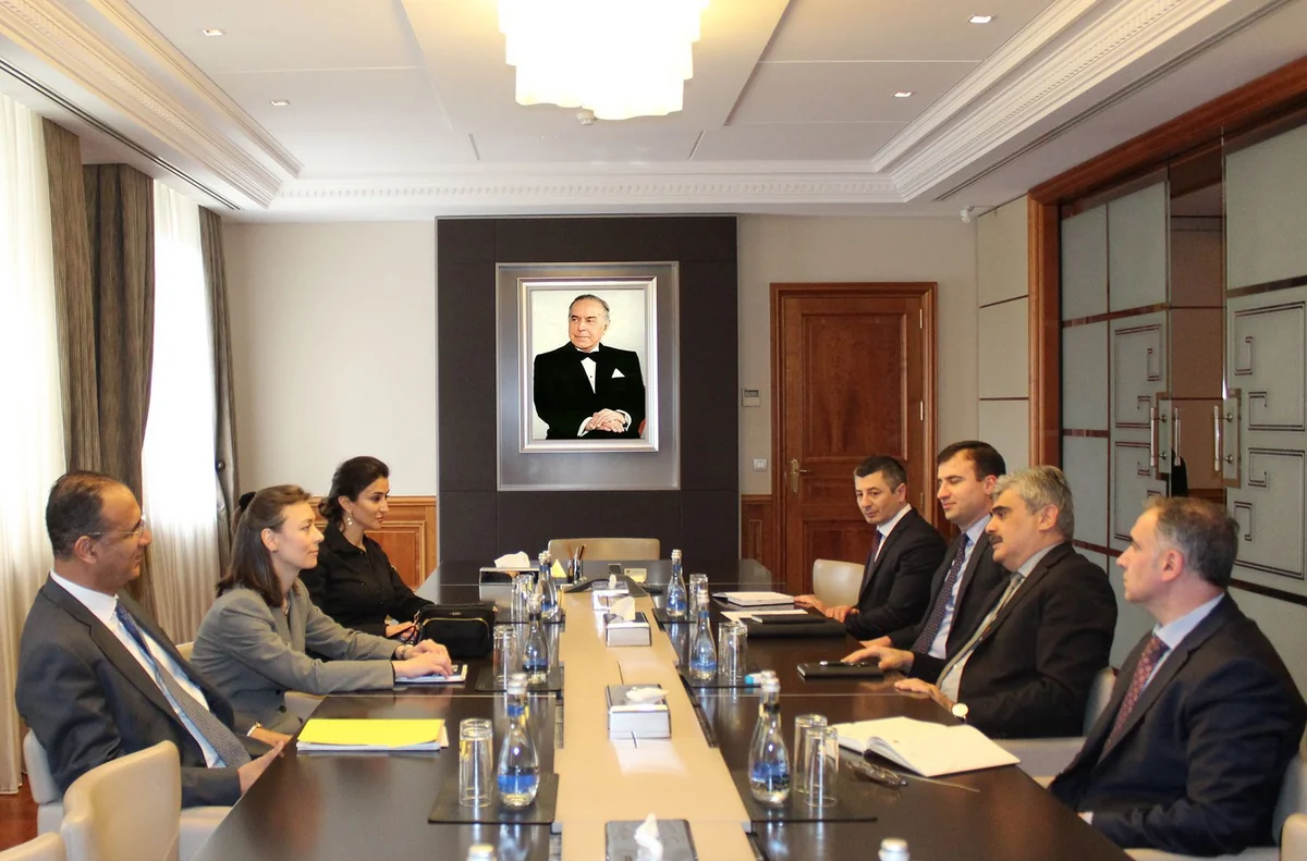 Maliyyə naziri IMF-in Azərbaycan üzrə missiyasının yeni rəhbəri ilə görüşüb