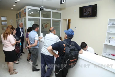 “Azərpoçt”un yenilənmiş Abşeron filialının açılışı olub