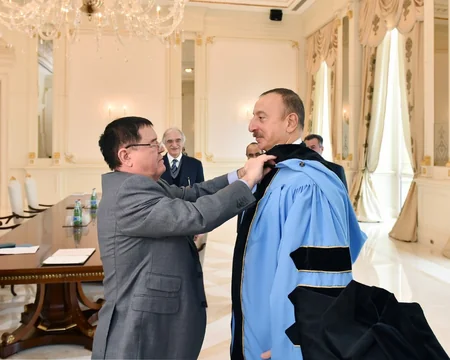 President Ilham Aliyev received delegation led by Russia's Astrakhan Region Governor