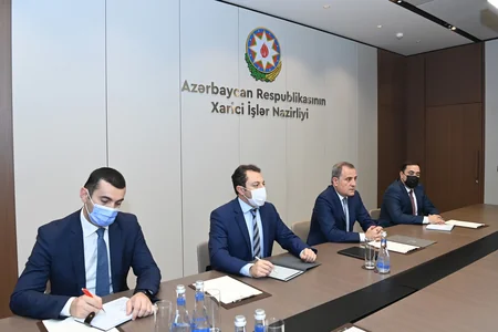 Ceyhun Bayramov Rusiya XİN başçısının xüsusi nümayəndəsi ilə görüşüb