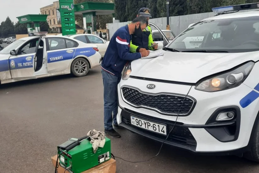 Samuxda “Təmiz hava” aylığı çərçivəsində 9 sürücü inzibati məsuliyyətə cəlb edilib