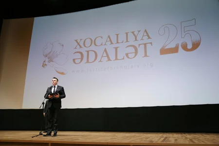 Xocalı soyqırımının 25 illiyi ilə bağlı “Sonsuz dəhliz” filminin nümayişi olub