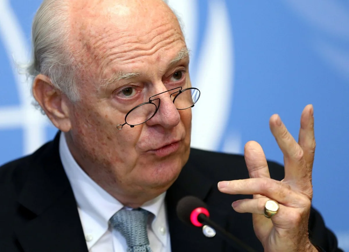 De Mistura holds meeting with Damascus delegation
