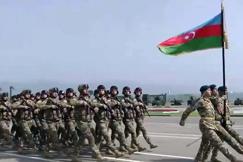 Азербайджанские военнослужащие приняли участие в военном параде в Пакистане