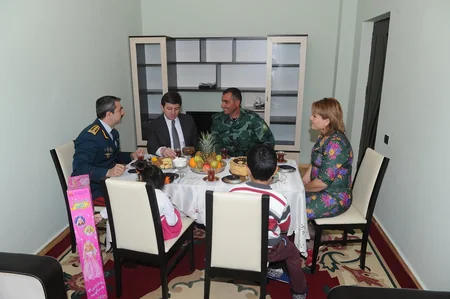 Azərbaycanın ən yüksək zirvəsində yeni sərhəd zastavasının açılışı olub - FOTO