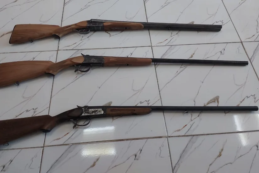 Astarada 3 nəfərdə sənədləri olmayan ov tüfəngləri aşkar edilib