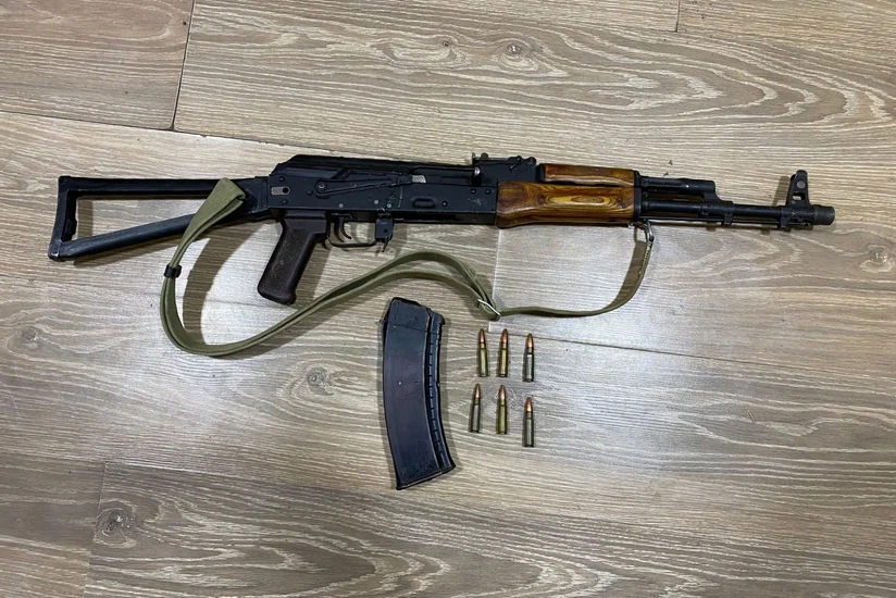 Kürdəmirdə müxtəlif növ silah-sursat tapılıb
