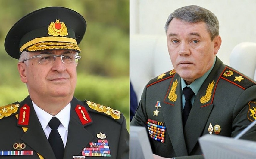 Türkiyə və Rusiya baş qərargah rəisləri Suriyadakı vəziyyəti müzakirə edib