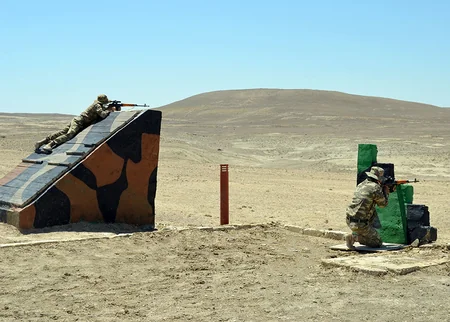 Azerbaijani snipers attend training to increase their professionalism
