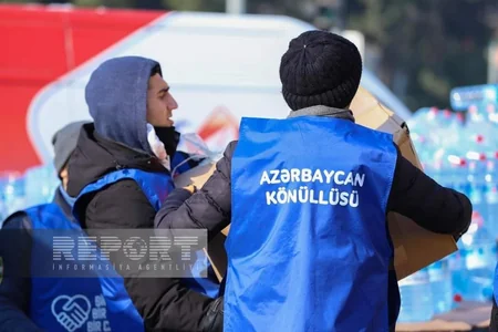 Azərbaycan könüllüləri Kahramanmaraşda fəaliyyətə başlayıblar