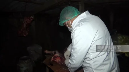 3 baş atı kəsərək ətini Bakıda satmaq istəyən şəxslər saxlanılıb