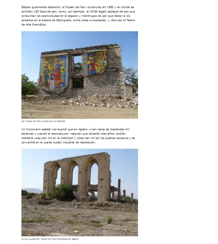 Peru jurnalisti erməni vandalizmindən dəhşətə gəlib