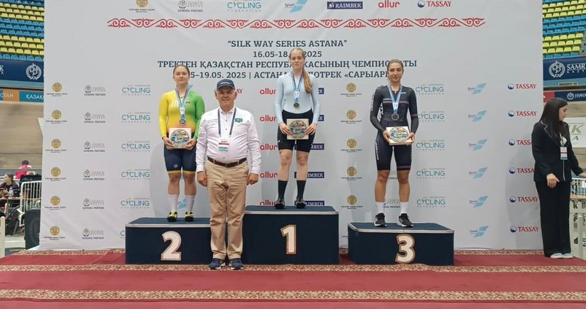 Azərbaycan velosipedçisi Qazaxıstanda bürünc medal qazanıb
